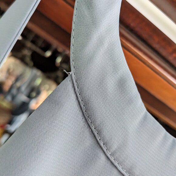 Azazie Clarice Bridesmaid dress dusty blue size 2-4 (custom) - Picture 4 of 8